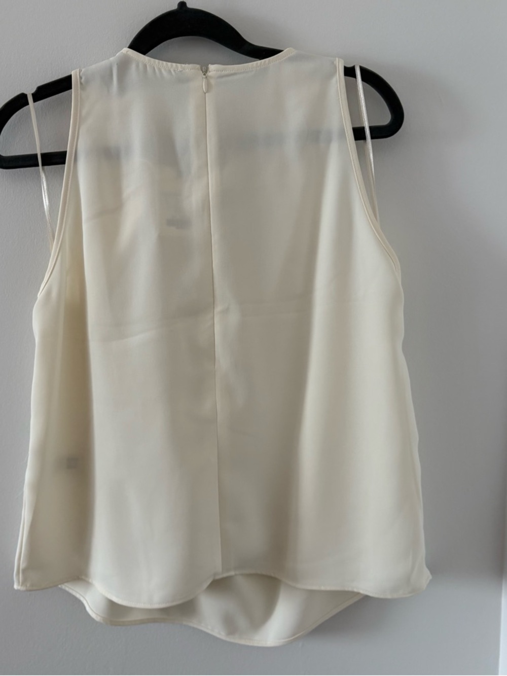 Zara Golden Appliqué SleevelessTop In Ecru Cream Size L NWT - Picture 7 of 10